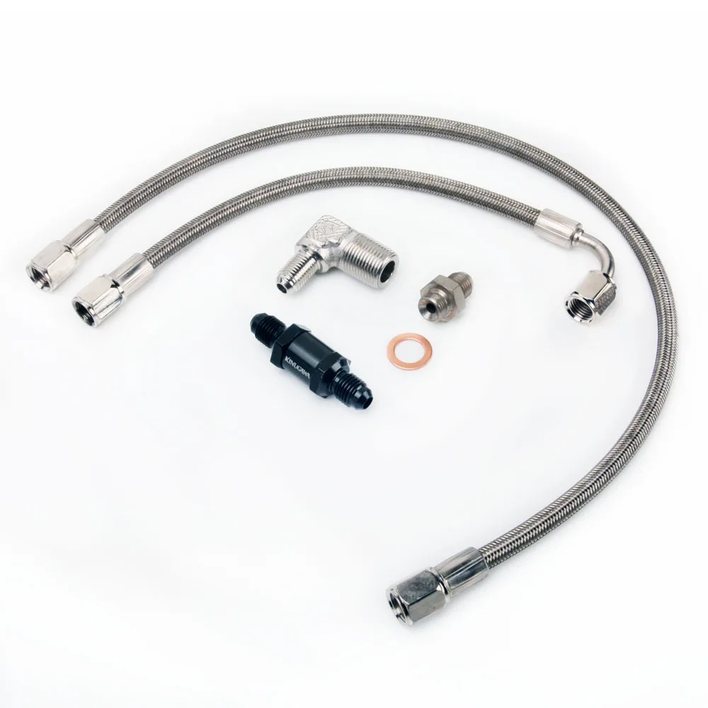 Kinugawa турбо масло подачи Линия Комплект для DSM 2G ECLIPSE с Garrett T25/28 Turbo | Автомобили и