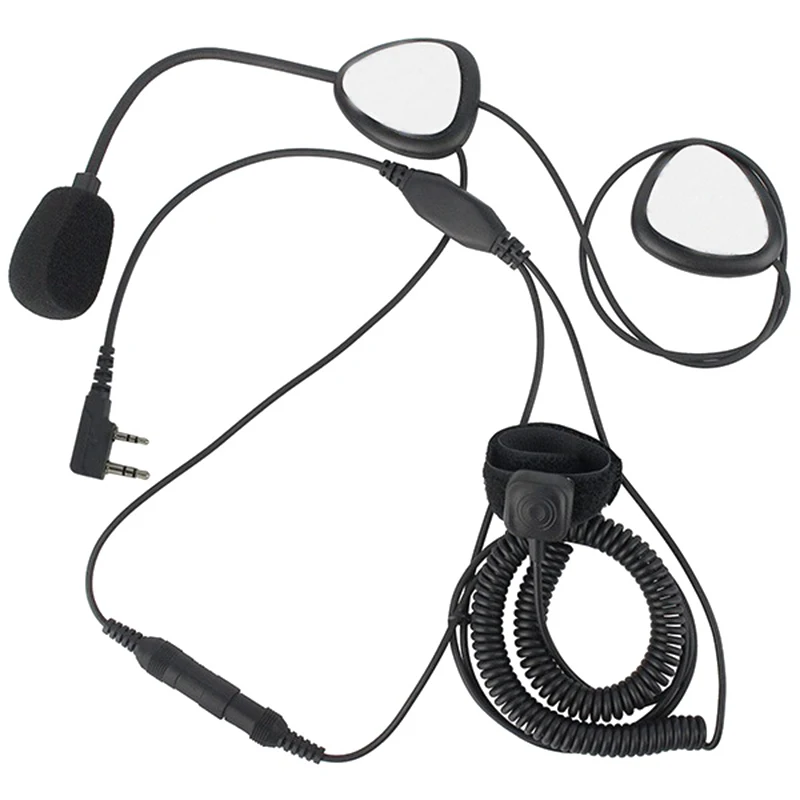 Обновление Finger PTT мотоциклетный шлем гарнитура микрофон для KENWOOD TYT BAOFENG UV 5R RETEVIS H777