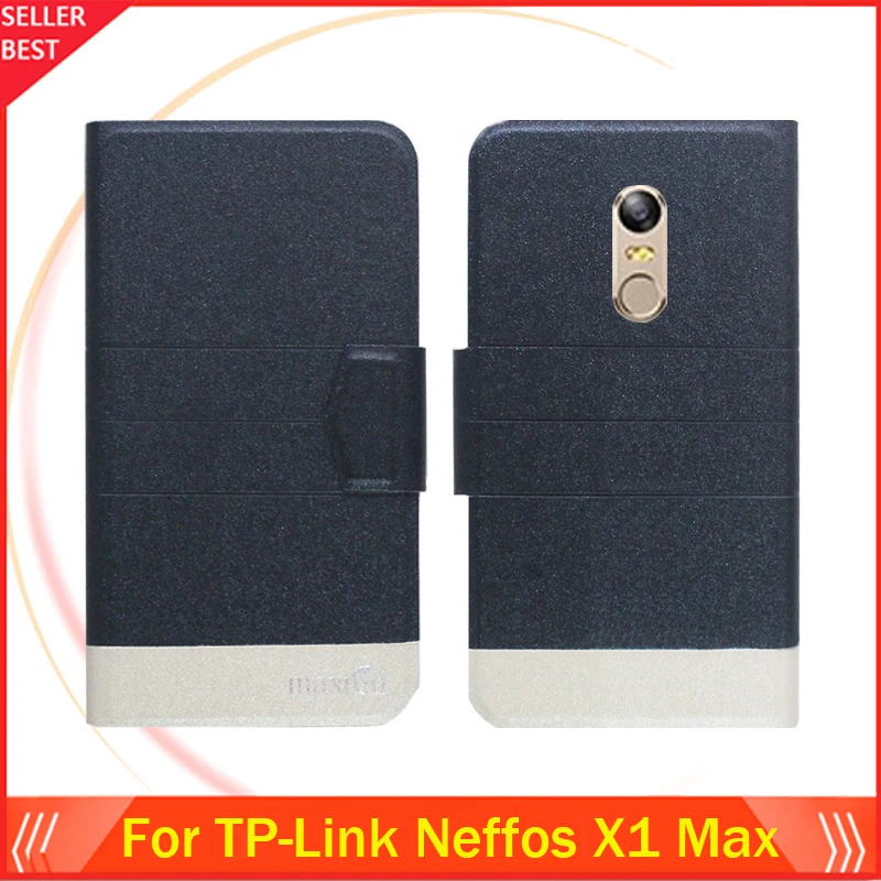 5 цветов супер! Чехол для телефона TP Link Neffos X1 Max кожаный чехол с откидной крышкой