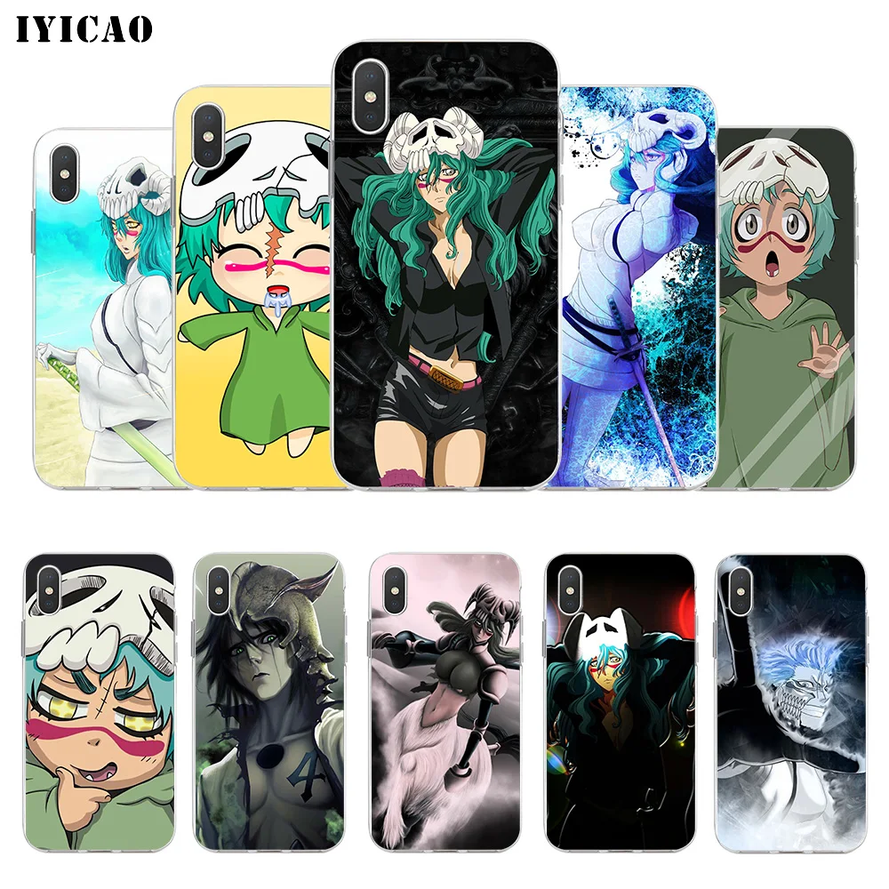 IYICAO Nelliel bleach Мягкий силиконовый чехол для телефона iPhone X XR XS MAX 6 6s 7 8 Plus 5 5S SE TPU