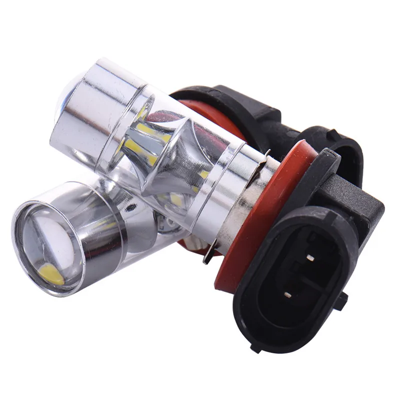 Super Bright Car Headlight 60W H11 2835 12SMD Fog Lights 12LED Spotlight Auto LED Headlamp Styling 6000 6500K White Bulb|car headlight|super