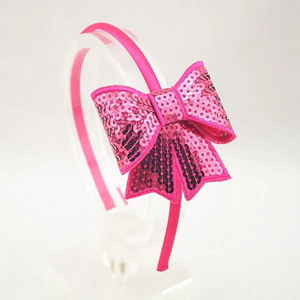 1-10110 Solid colors beautiful Bows Baby Girls Hairbands headbands children hoop hair accessories boutique headwear Tiara 1pcs | Аксессуары