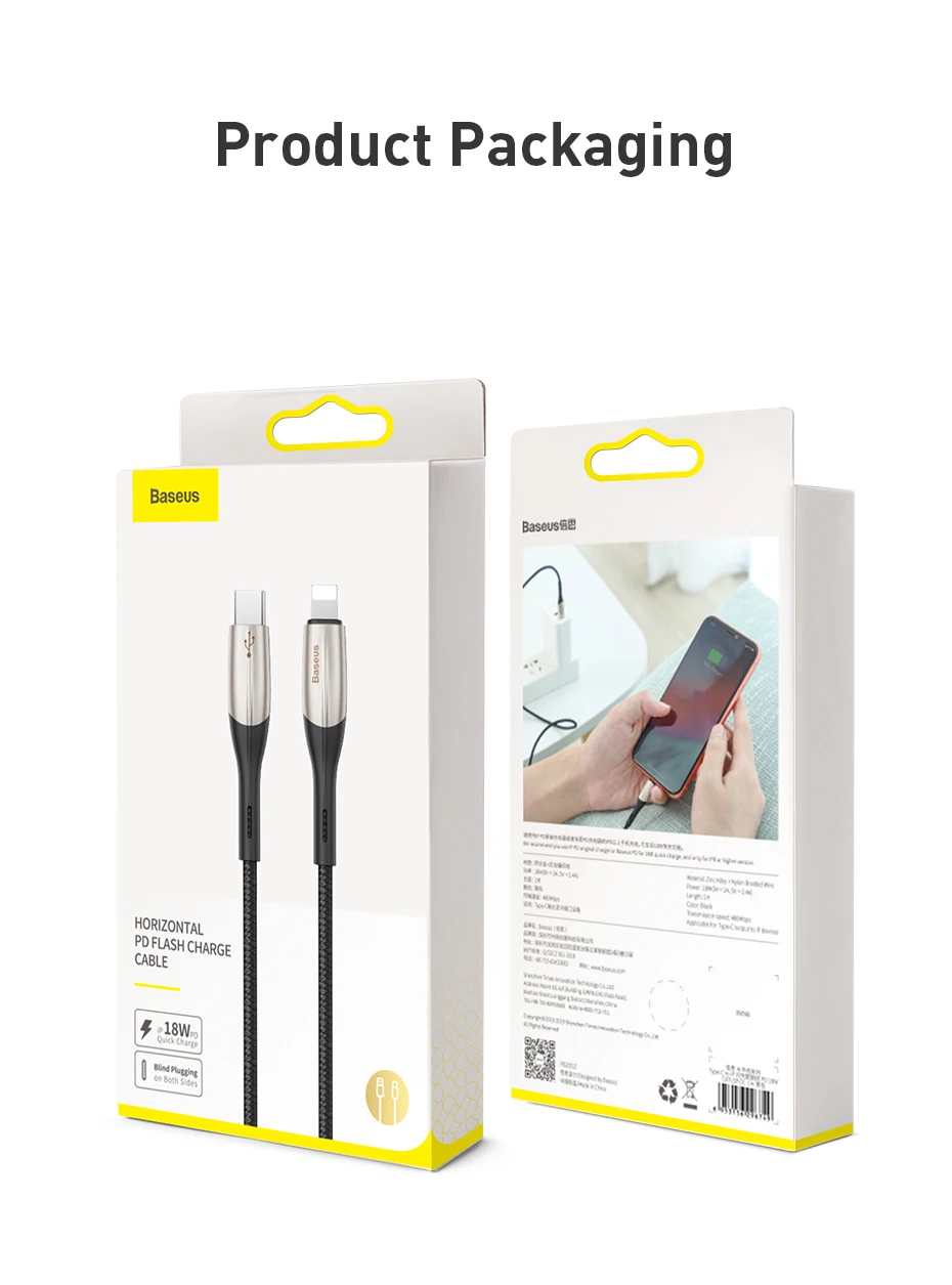 Зарядный кабель usb c для lightning для iPhone xs max xr x 8 7 6s plus 5s ipad pro зарядник Быстрая зарядка PD кабель 1 м