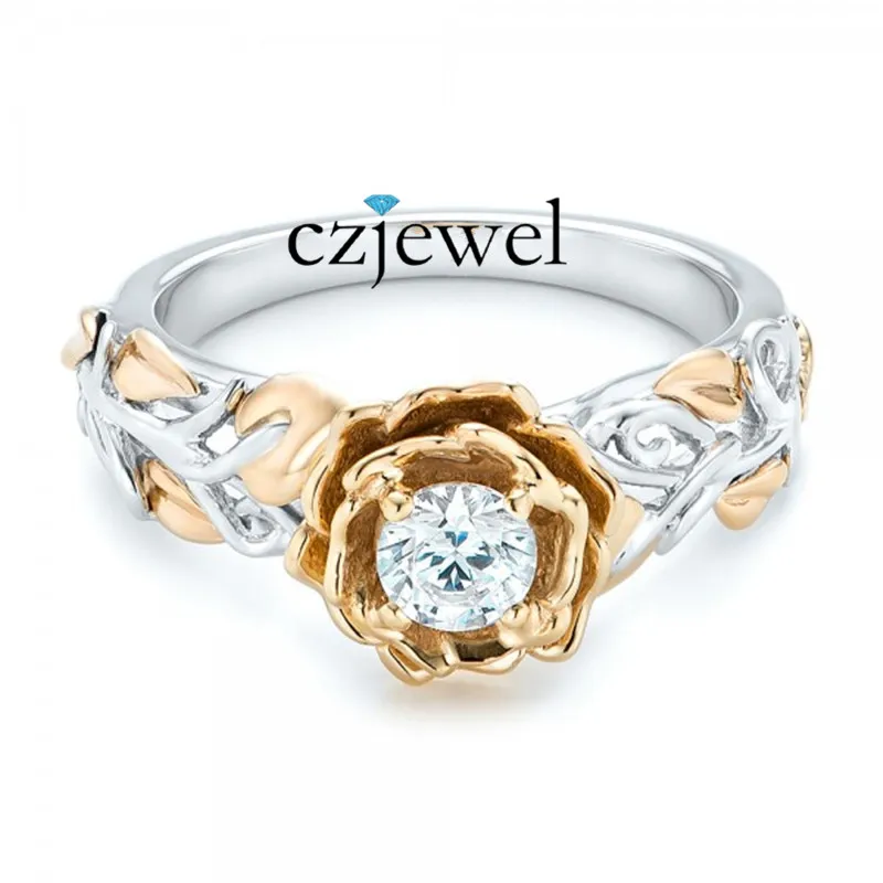 Блестящее розовое и Белое Золото Заполненные кольцо|gold filled rings|ring ringring gold |