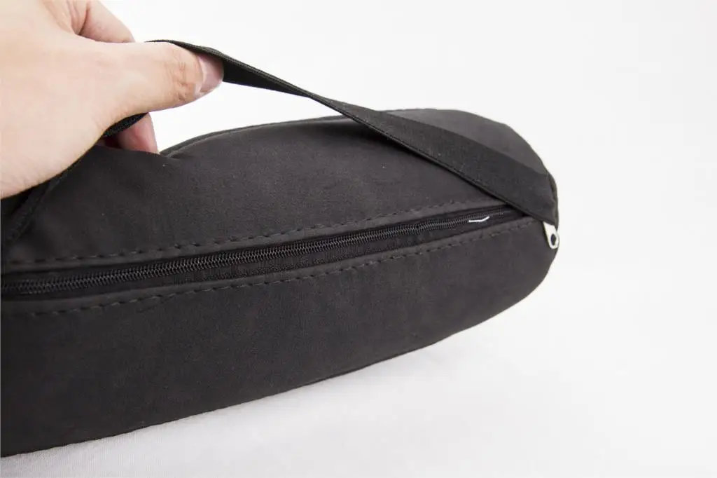 Подушка под шею автомобильного сиденья 2 шт. нубук кожа молния для любой погоды