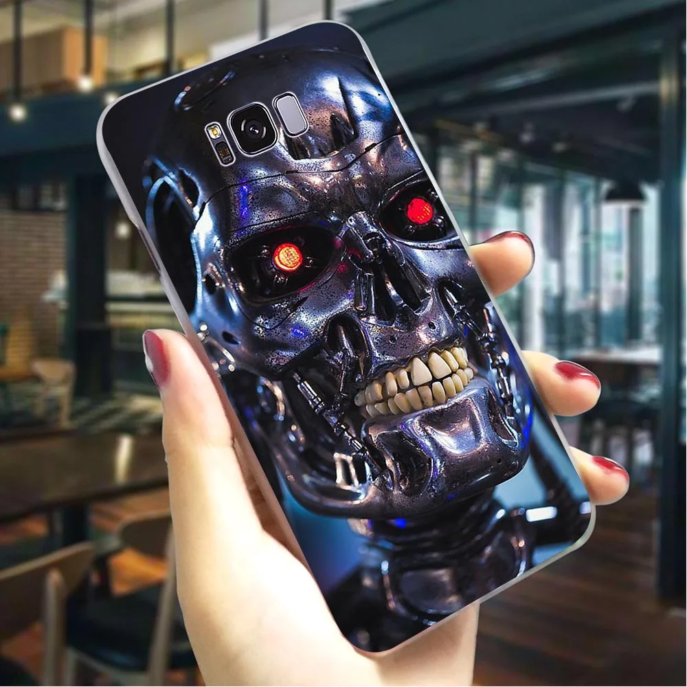 Жесткий чехол для Galaxy A5 Терминатор Шварценеггер чехол для samsung A8 крышка A9 A3 A6 плюс A7 A10 A20 A30 A40 A50 A70 сзади