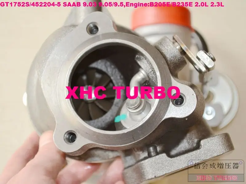 Турбокомпрессор GT1752S 452204 9172123 для SAAB 9 3 5 B205E B235E B308E 2.0L 2.3L 3.0L|turbocharger ihi|turbocharger 2turbocharger