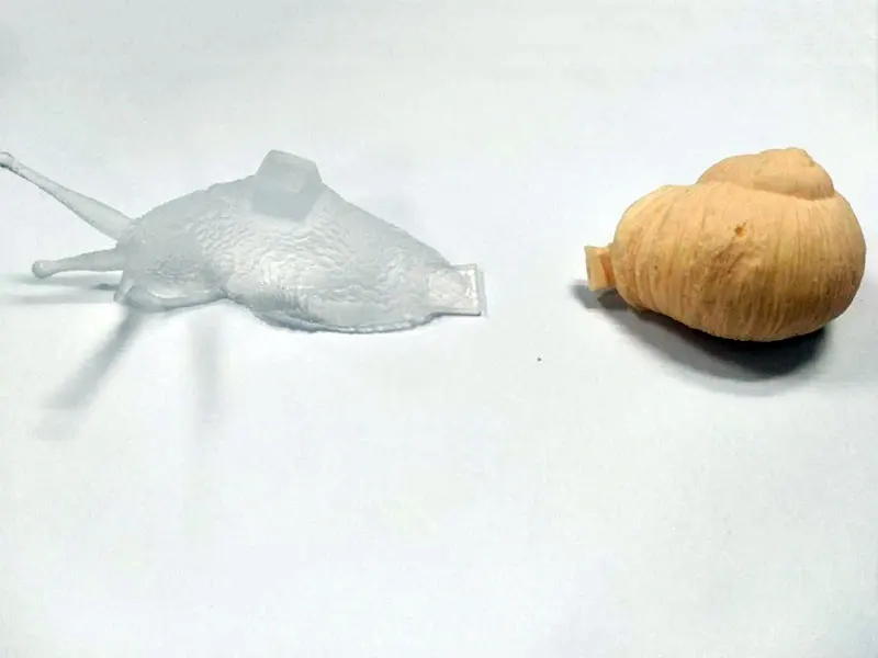 Моделирование 10 см Helix Pomatia животных миниатюрные Фэнтези Неокрашенный DIY