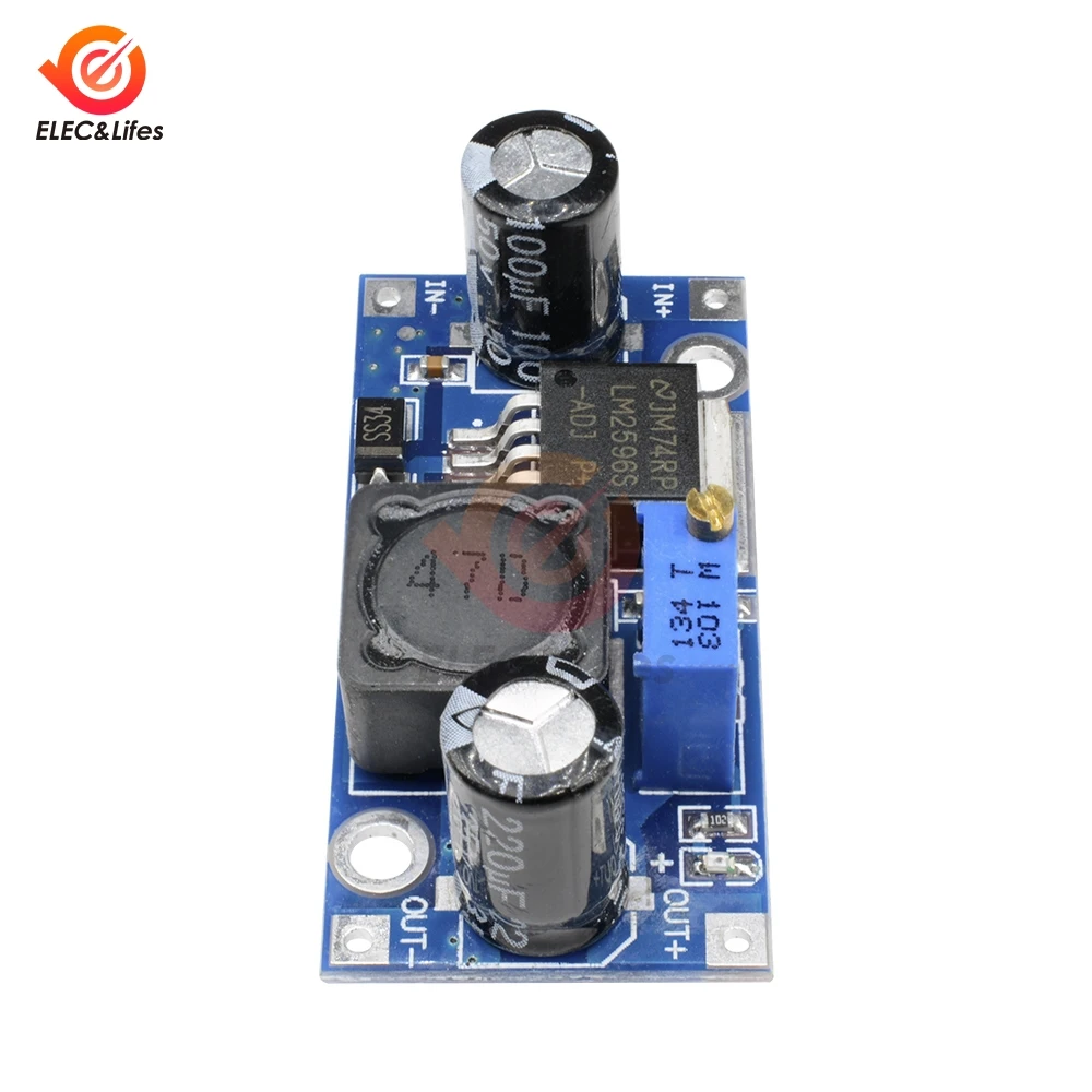 LM2596S LM2596 3A DC понижающий Питание модуль 4V 35V до 1 23 V 30V Регулируемый Напряжение