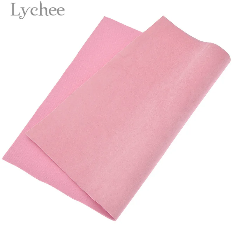 Lychee Life 29x21 см A4 бархат искусственная кожа ткань высокое качество сплошной цвет