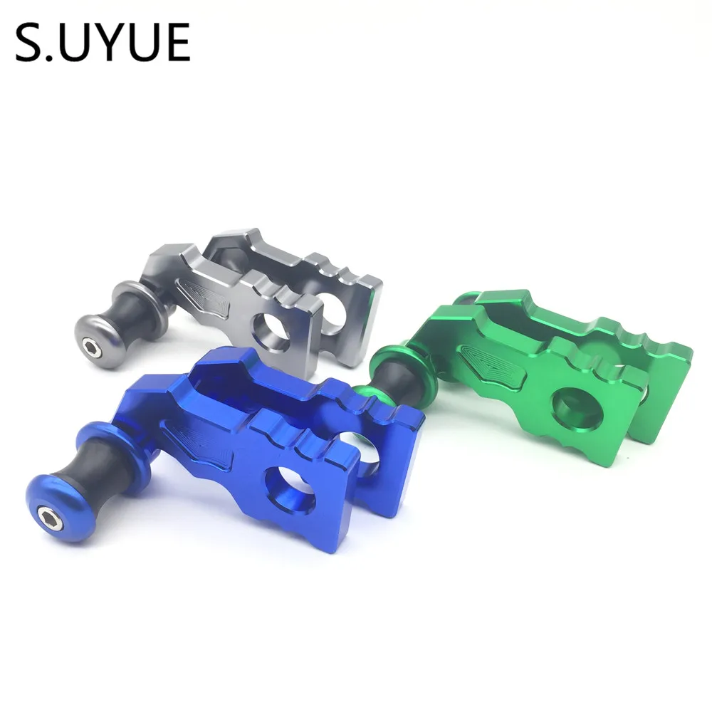 

S.UYUE Motorcycle CNC Frame Stands Screws sliders Swingarm Spools Slider Swingarm Spool Adapters Mounts for Kawasaki Z900 2017