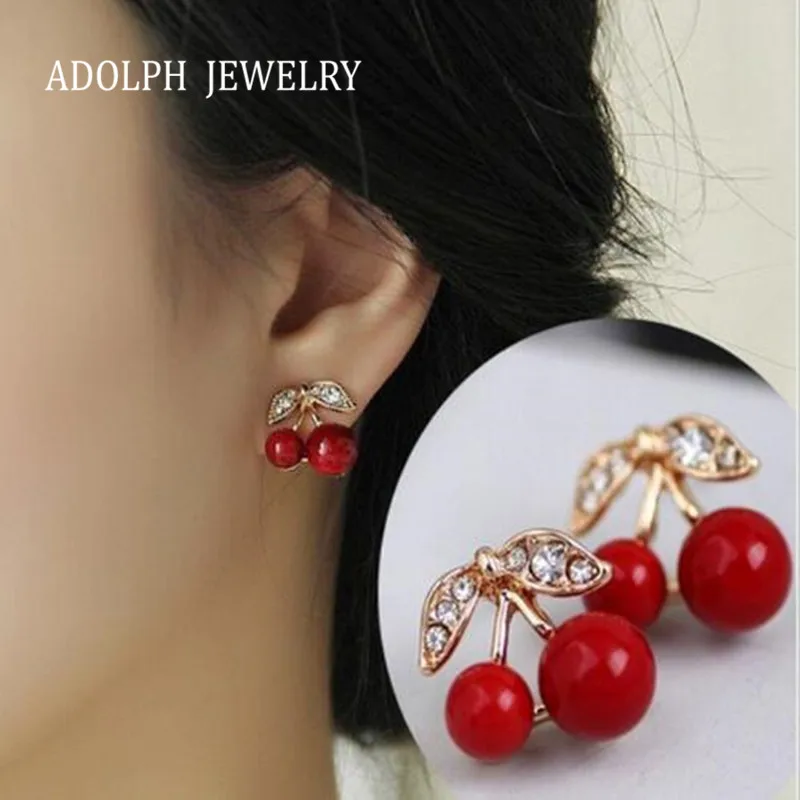 Ювелирные изделия adolph оптовая продажа 2016 модные маленькие милые серьги гвоздики