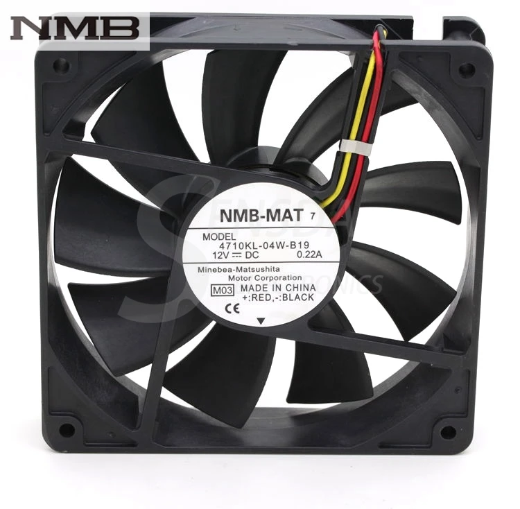 Для NMB 4710KL 04W B19 12V 0.16A 12 см 120 мм 12025 компьютерный процессор инвертор чехол для
