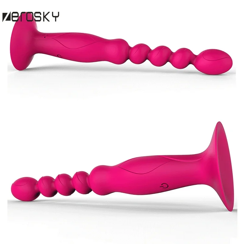 Zerosky Anal Beads Vibration Toys Female Adult sex products masturbation G spot Vibrator Sex For Couples |