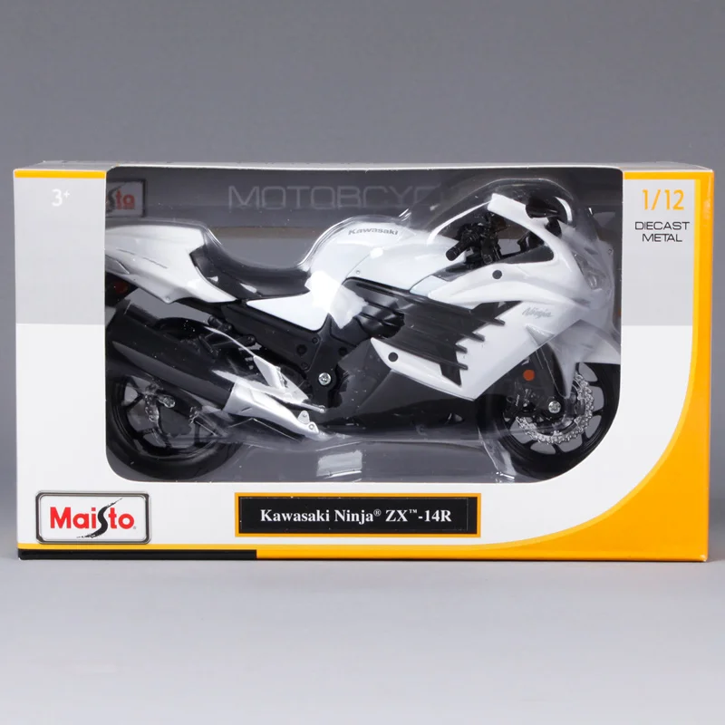 Модель мотоцикла Maisto 1:12 Kawasaki Ninja ZX 14R бесплатная доставка 12028 |