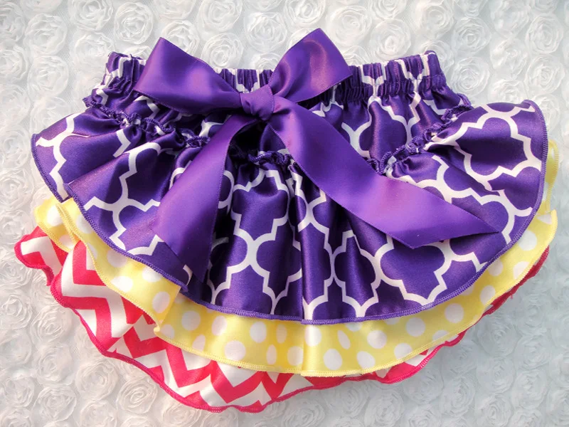 Детские шаровары с оборками многослойные детские подгузники шорты для