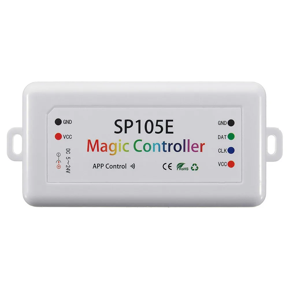 SP105E DC5-24 V Bluetooth Telefone APP-светодиодный контроллер-модуль WS2811 WS2812B APA102 Streifen-Licht