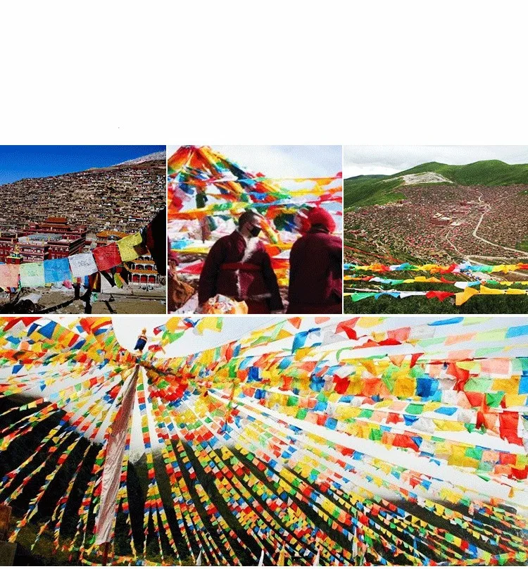 Тибетские блестящие золотые слова 21 тара буддийские Писания флаги тонкая Печать красочные шелковые молитвенные флаги с 4 цветами флаг