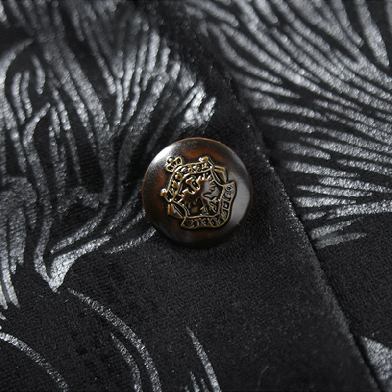 2017 высококачественный Повседневный бархатный блейзер от известного бренда