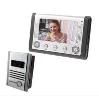 7 inch tft lcd monitor intercom wired video door phone