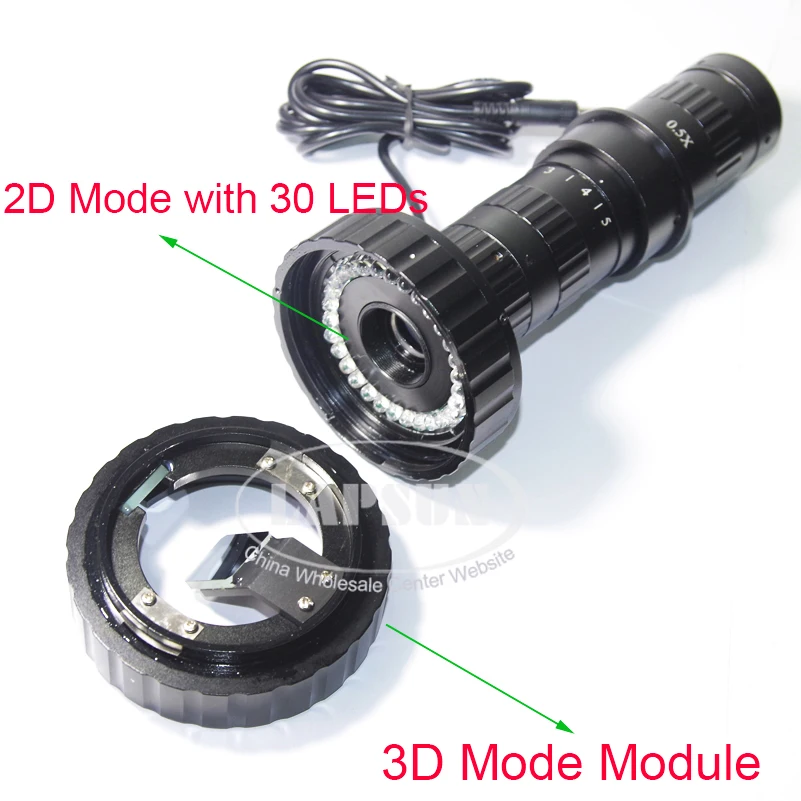 3D стерео и 2D (2 модели) 200X дисплей Zoom C Mount объектив для цифровой промышленной