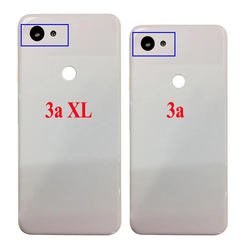 Оригинальный чехол для аккумулятора Google Pixel 3a XL задняя крышка корпуса Замена