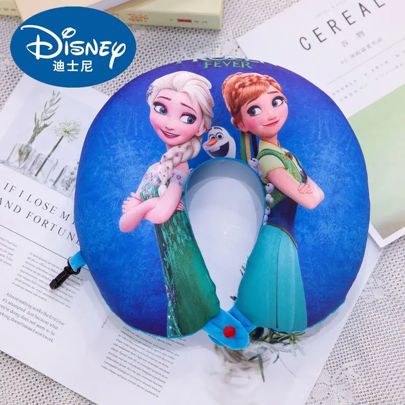 Детская u образная Подушка Disney подушка для шеи мальчиков и девочек взрослая