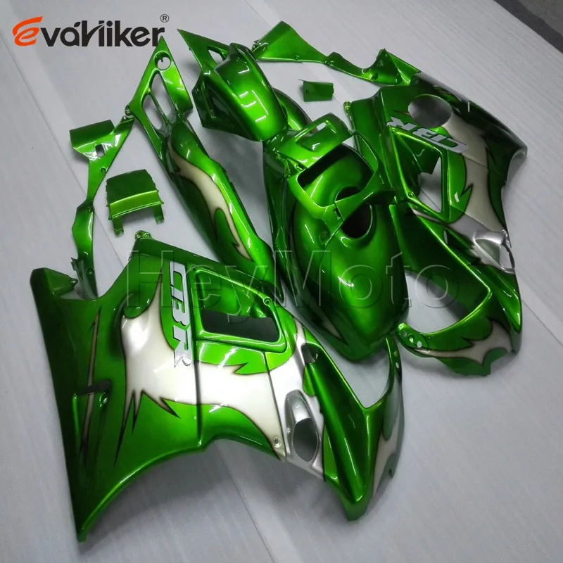 ABS Комплект пластиковых деталей кузова для CBR600F2 1991 1994 CBR600 F2 1992 93 94 желтая белая