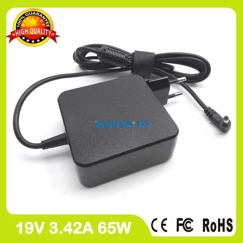 19V 3.42A 65W ac адаптер питания зарядное устройство для ноутбука Asus Eee PC F201 F201E F202 F202E