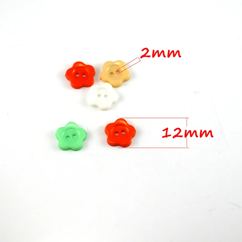 200 шт. 12*2 мм аксессуары ручной работы Детские декоративные пуговицы для шитья