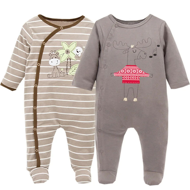 PY10861145 Зимние теплые детские комбинезоны mayo, одежда для малышей, ropa bebe, хлопковые комбинезоны для новорожденных 0, 3, 6, 9, 12 месяцев, цельнокроеный комбинезон для маленьких мальчиков - Цвет: PY10861145