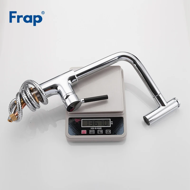 

FRAP kitchen faucet cold and hot water sink faucet pull out kitchen mixer faucet 2 function spout water taps grifo cocina