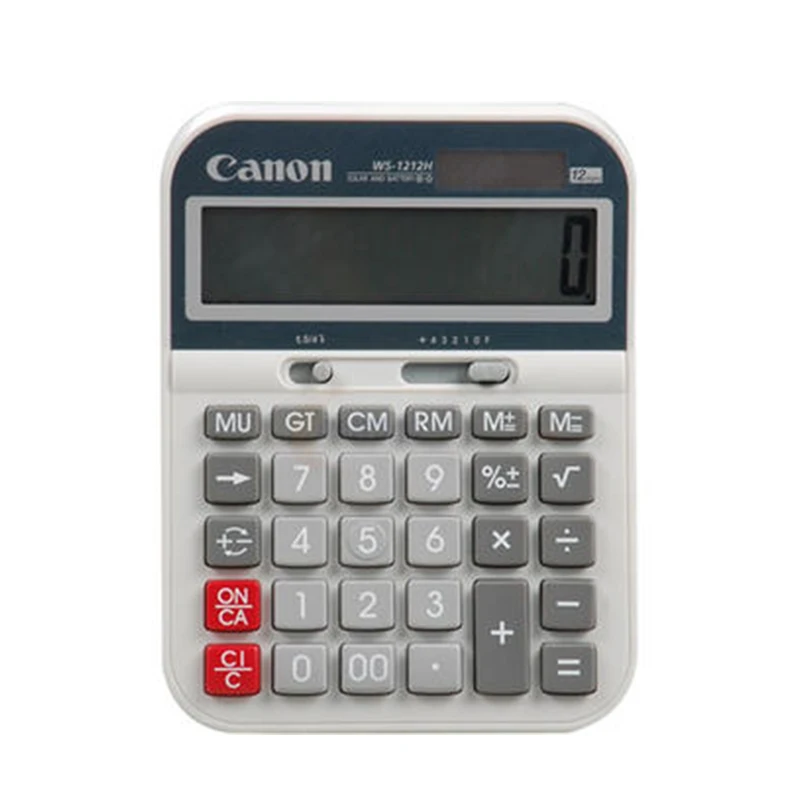 Canon Мощность WS-1212H Настольный калькулятор Бизнес офисные Бухгалтерия и