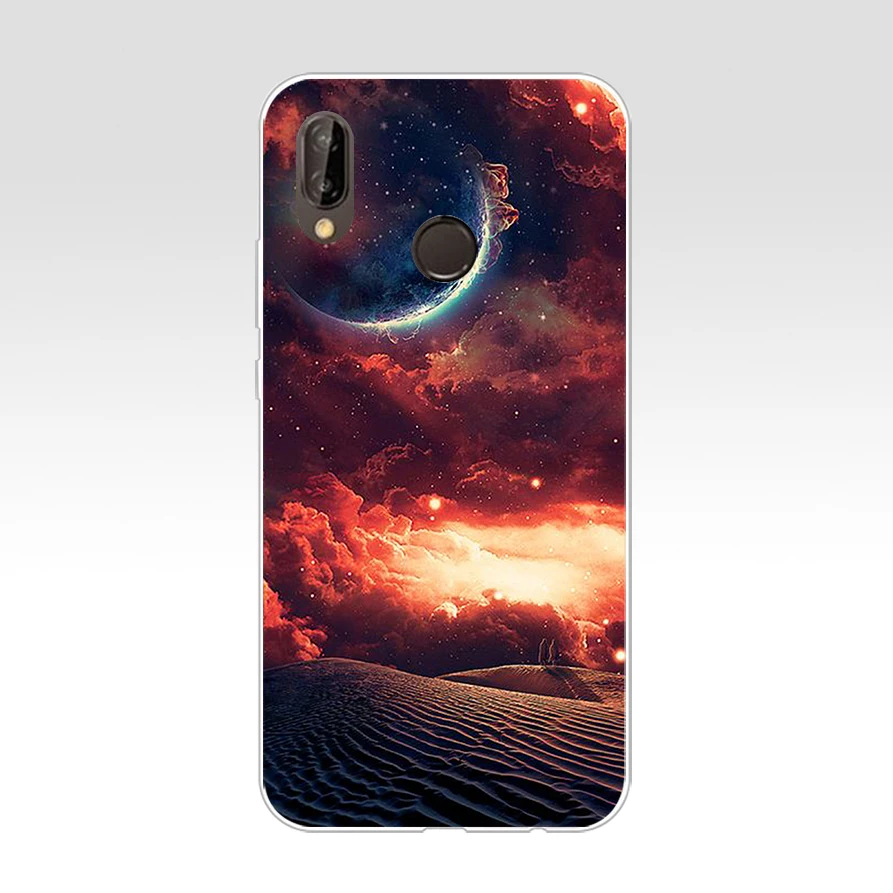 50AQ Art Star Tree Sky Space Мягкий силиконовый чехол из ТПУ для huawei Nova 3 3i p smart | Мобильные