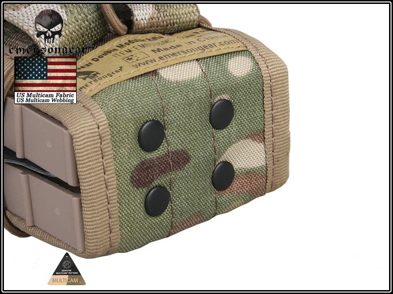 EMERSON Двухместный Модульная винтовка подсумок Airsoft Охота Утилита Молл м G EM6035