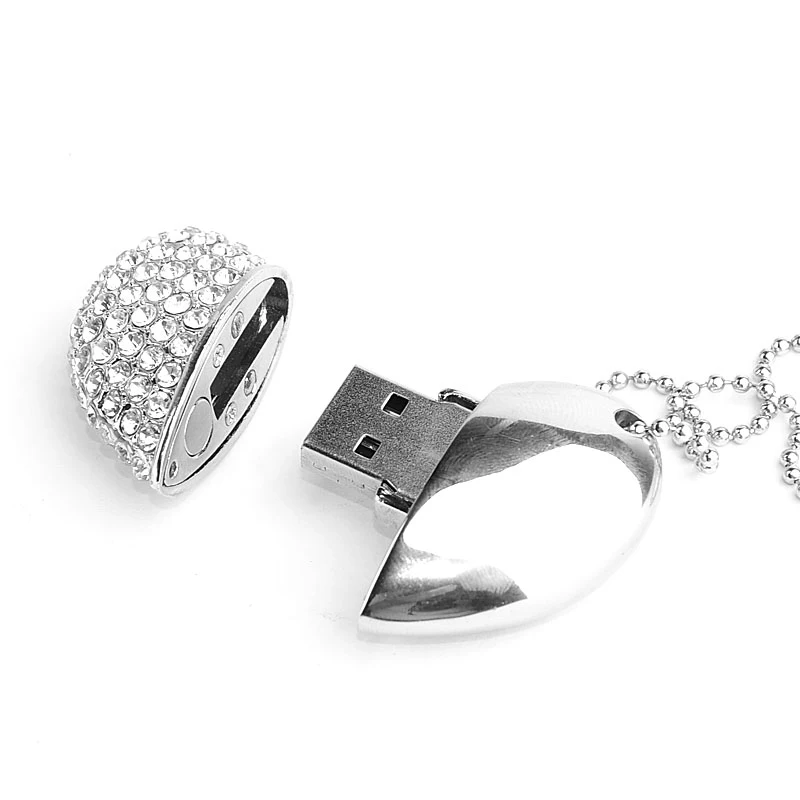 Флешка высокого качества 128 ГБ usb 4 8 16 32 64 Гб металлический сердечный диск с