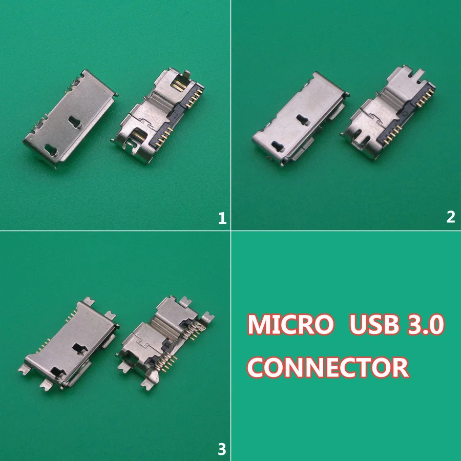 Разъем Micro USB 3 0 10P модели гнездовой разъем SMT/DIP/вертикальный для телефона ноутбука