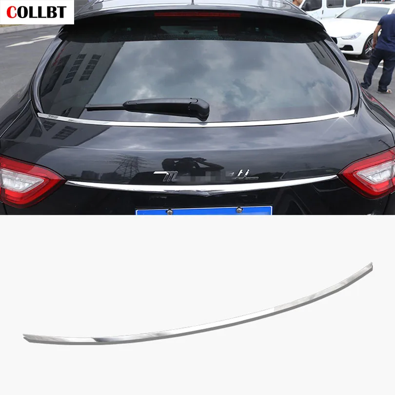 Автомобильный задний багажник дверная крышка спойлер окно треугольные планки