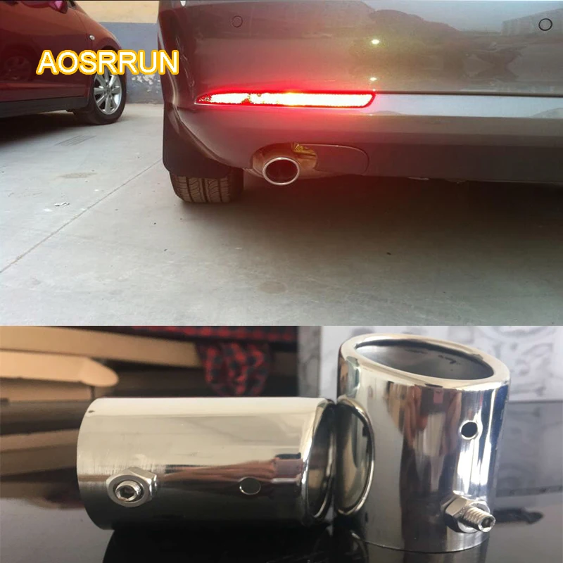 AOSRRUN для Skoda Octavia 1 4 T 6 8 2 0 2010 2011 2012 2013 2014 2015 2016 2017 выхлопные трубы автомобильные