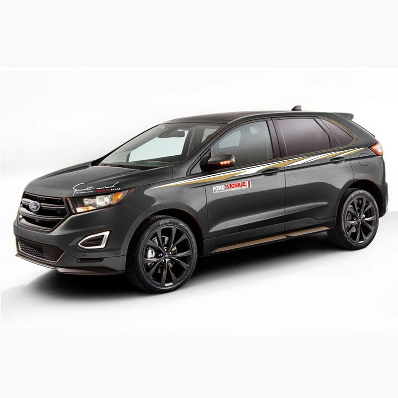World Datong, автомобильный Стайлинг, Спортивная Автомобильная наклейка для Ford Edge, авто боди, индивидуальная наклейка, внешние аксессуары