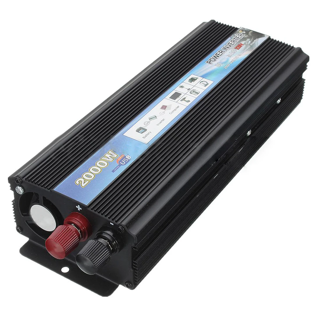 XUYUAN 2000 Вт Автомобильный USB DC 24 В в AC 220 Инвертор адаптер конвертер|usb dc|usb dc dcusb usb |