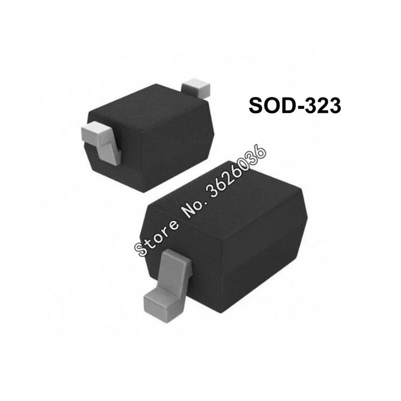 50 шт. PESD5V0U1UA PESD5V0L1UA Mark C7 1J SOD-323 однонаправленные защитные диоды ESD 5 В |