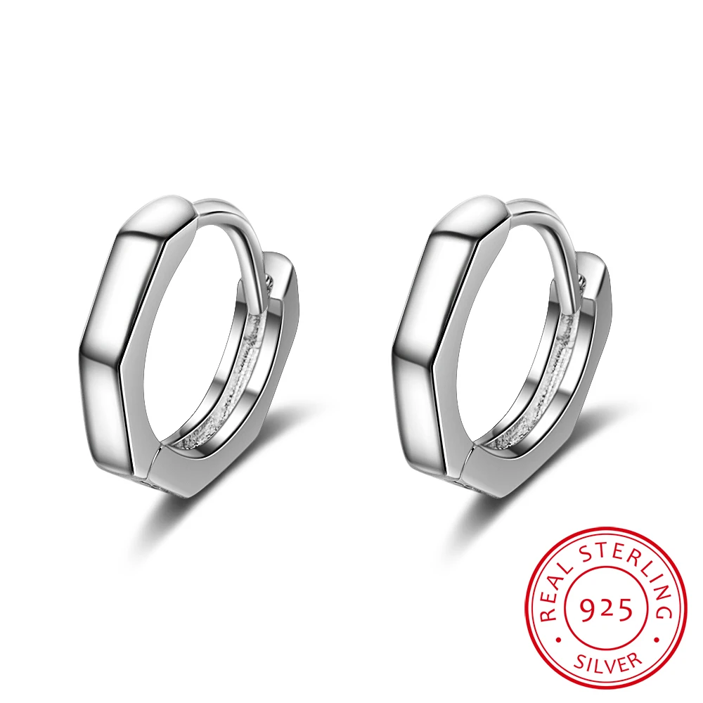 Серьги-кольца из серебра 925 пробы для маленьких девочек маленькая серьга-кольцо