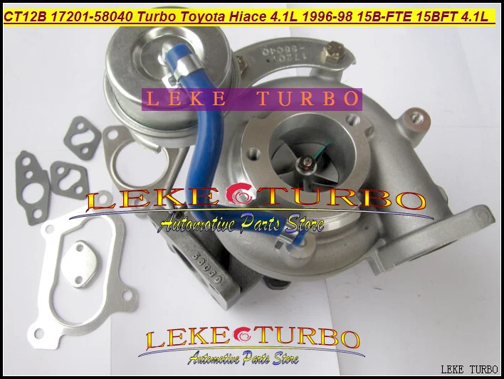 Турбокомпрессор CT12B 17201 58040 для TOYOTA HIACE Mega Cruiser 1720158040 15B FTE 15BFTE 15BFT 1996 л|turbocharger