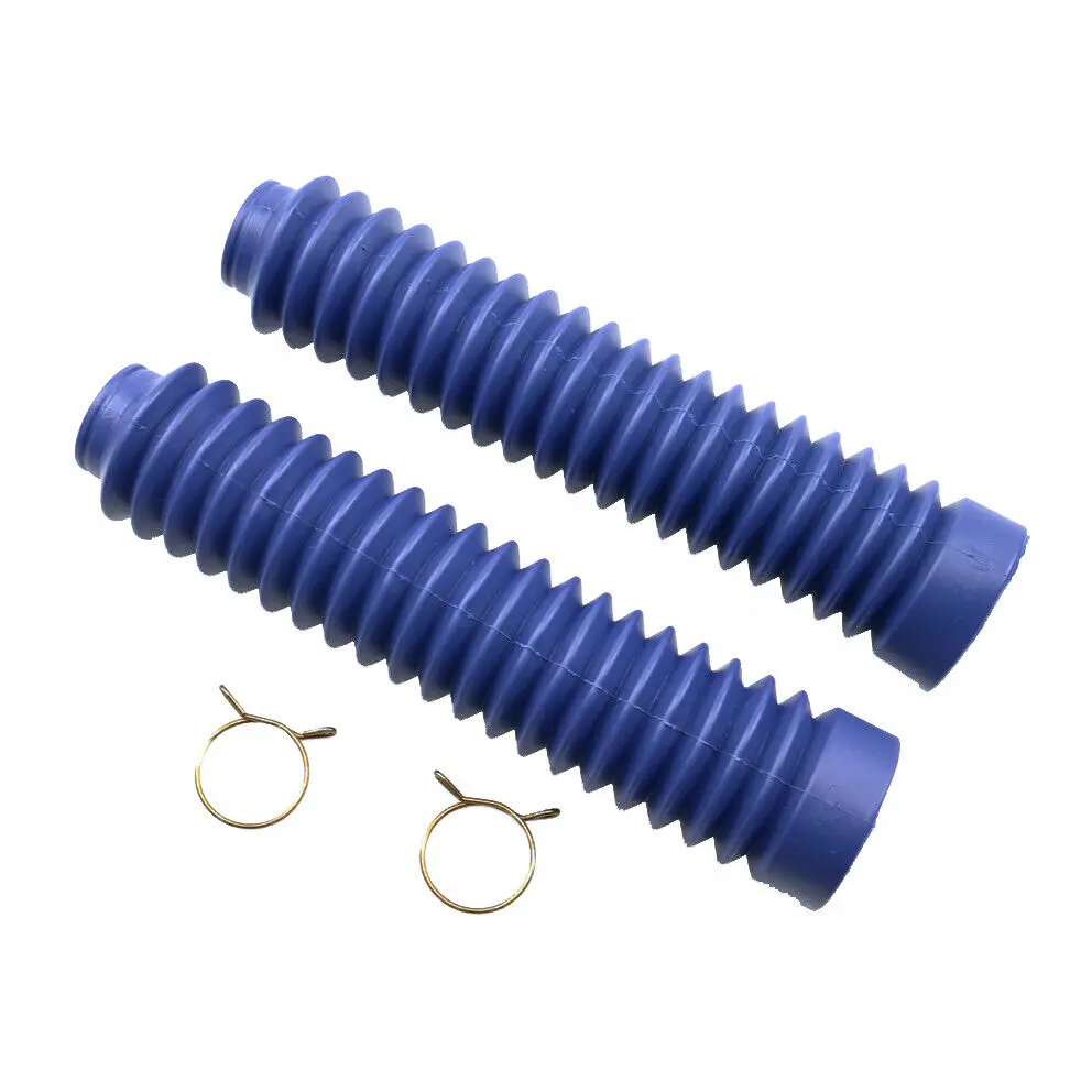

30mm Fork Motorbike Blue Rubber Boot Universal Dust Jacket Cover Dirt Bike