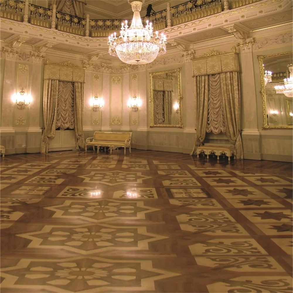 

Laeacco Chandelier Sofa Mirror Portrait Scene Photographic Backgrounds Customized Photography Backdrops For Photo Studio