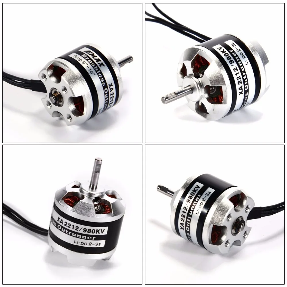4 компл./лот оригинальный EMAX XA2212 820KV 980KV 1400KV 3S бесщеточный двигатель для мини 250 280 FPV