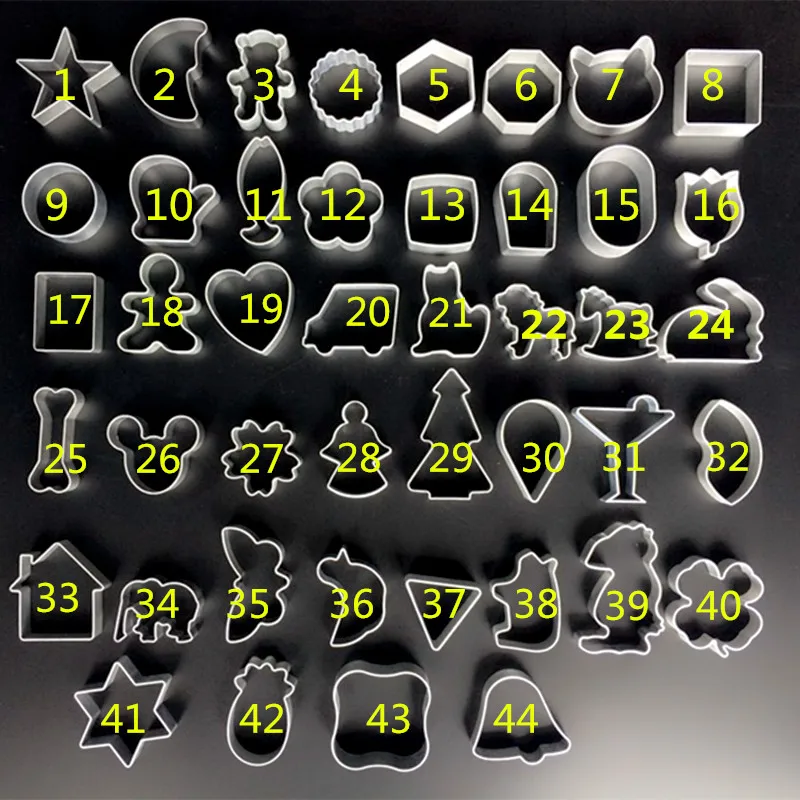 Милая мультяшная рамка для печенья в форме яблока форма торта из алюминиевого