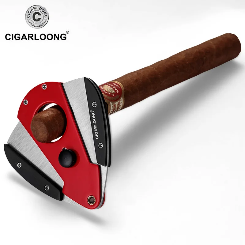 CL TZ008 Cohiba роскошный резак для сигар с зажигалкой сенсорный ветрозащитный чехол в