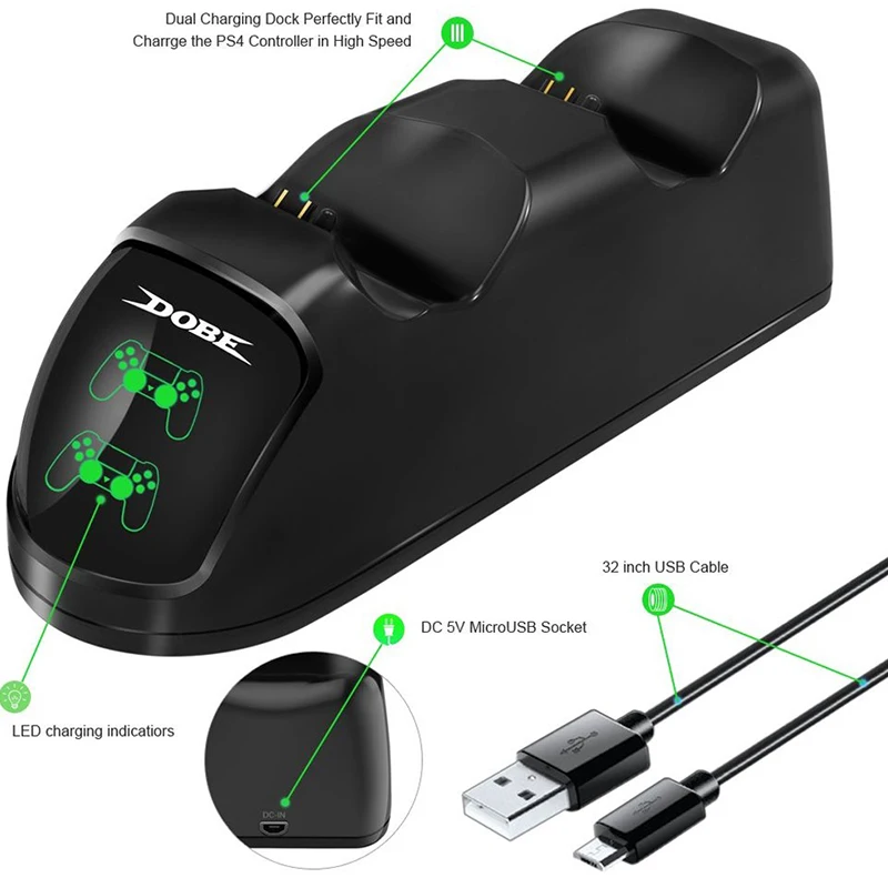 Настольное зарядное устройство Eastvita с двумя usb портами для зарядки док станции